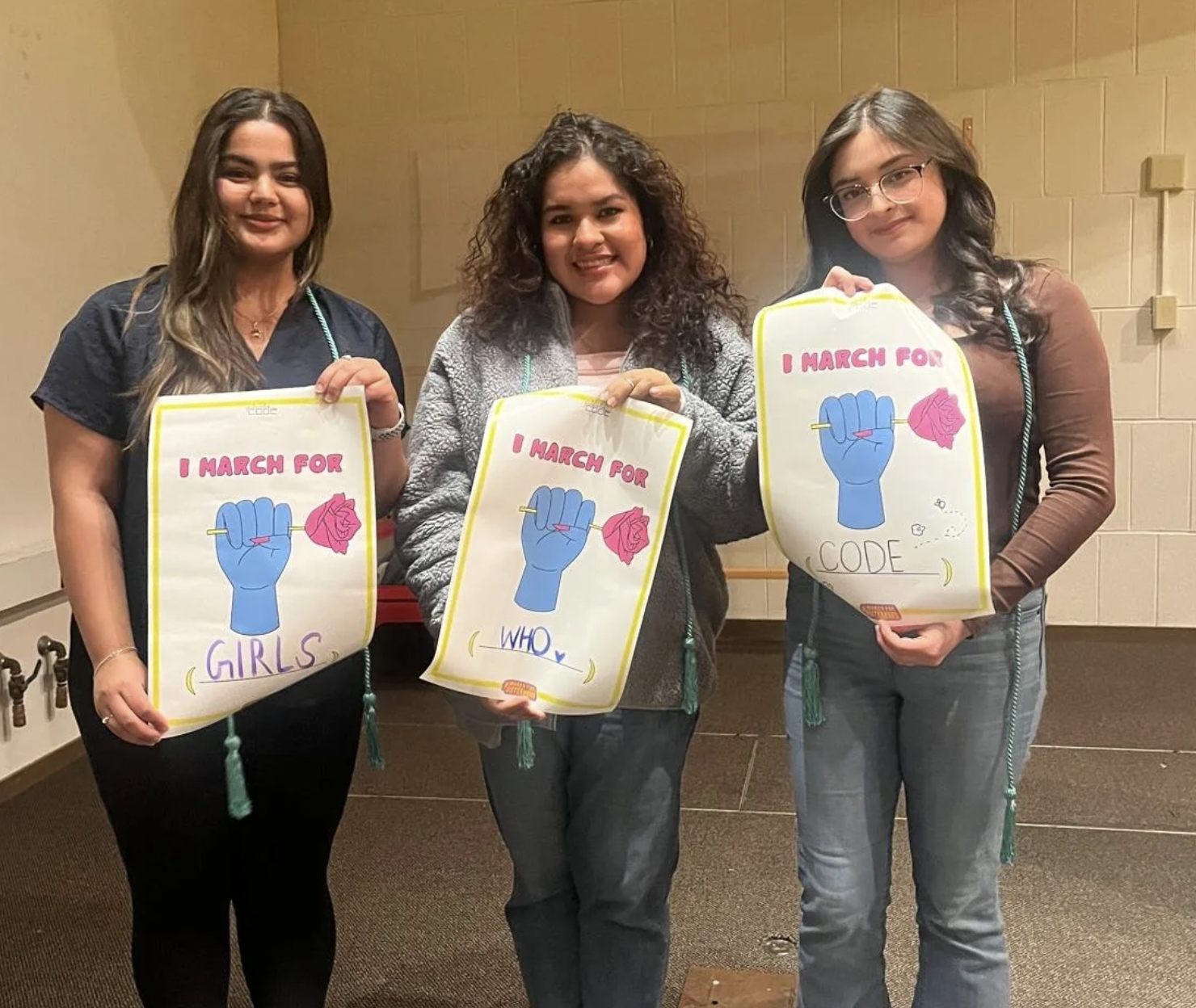 Girls Who Code member