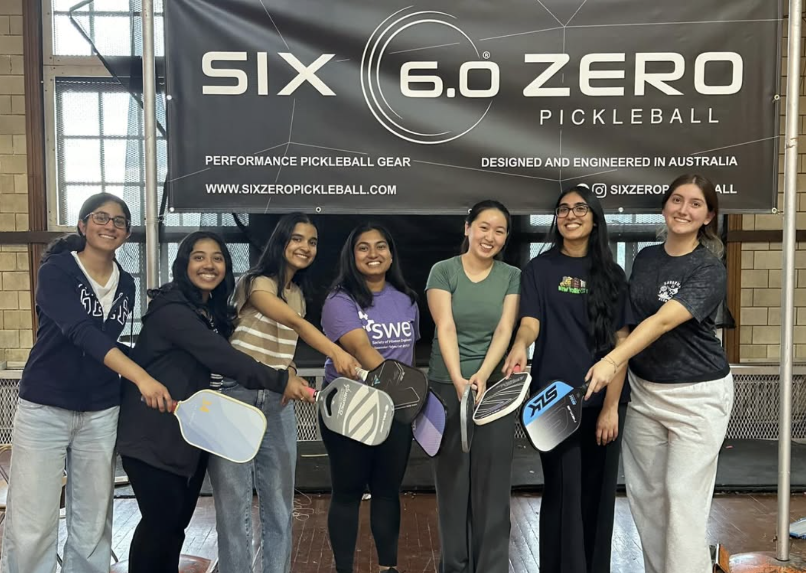 GWC playing pickleball